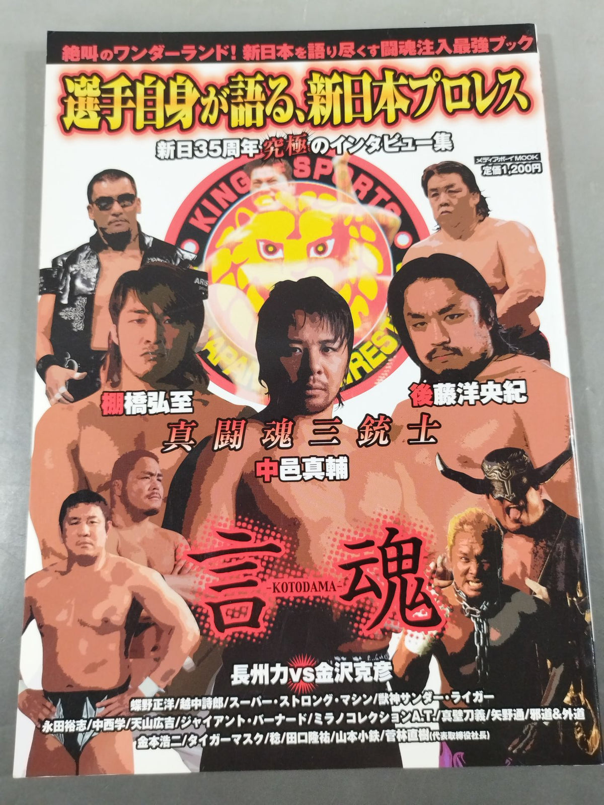 fighters speak about New Japan Pro Wrestling   New Japan 35th Anniversary Ultimate Interview Collection: New Japan Pro Wrestling 35-Year History