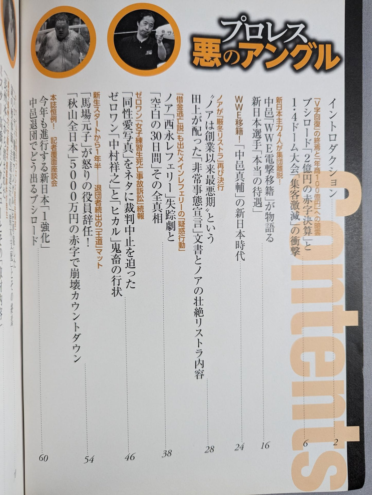 別冊宝島2431 プロレス 悪のアングル 封印されたノア・西永レフェリー失踪騒動の真相