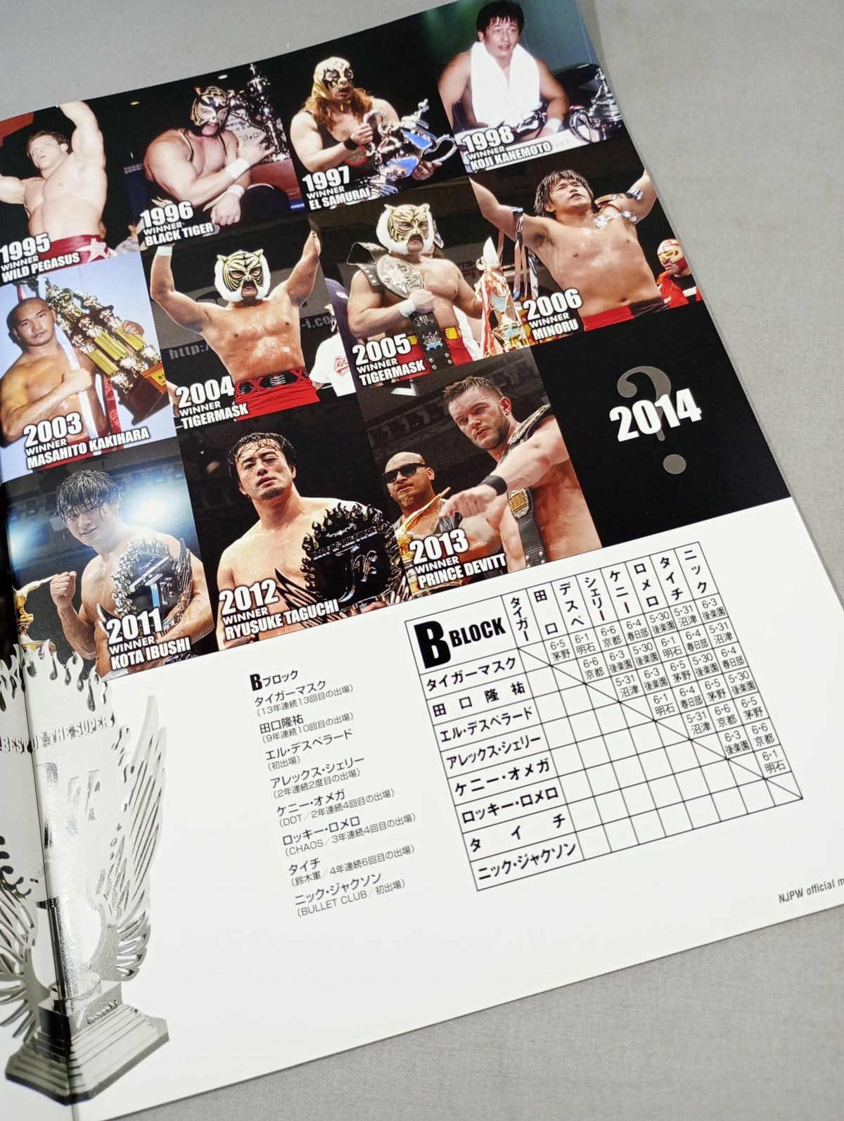 NJPW OFFICIAL MAGAZINE 2014 Vol.4
