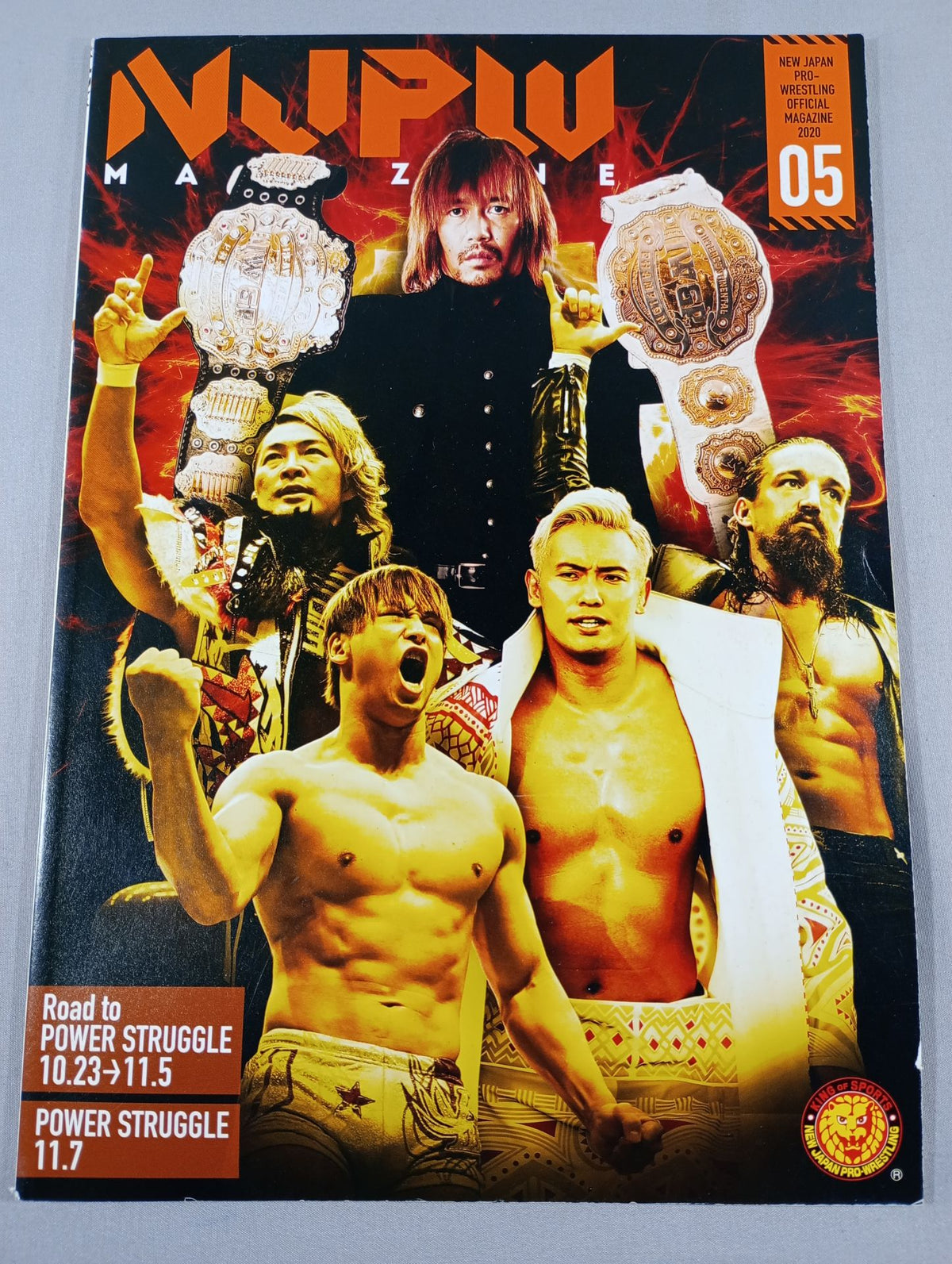 NJPW OFFICIAL MAGAZINE 2020 Vol.5