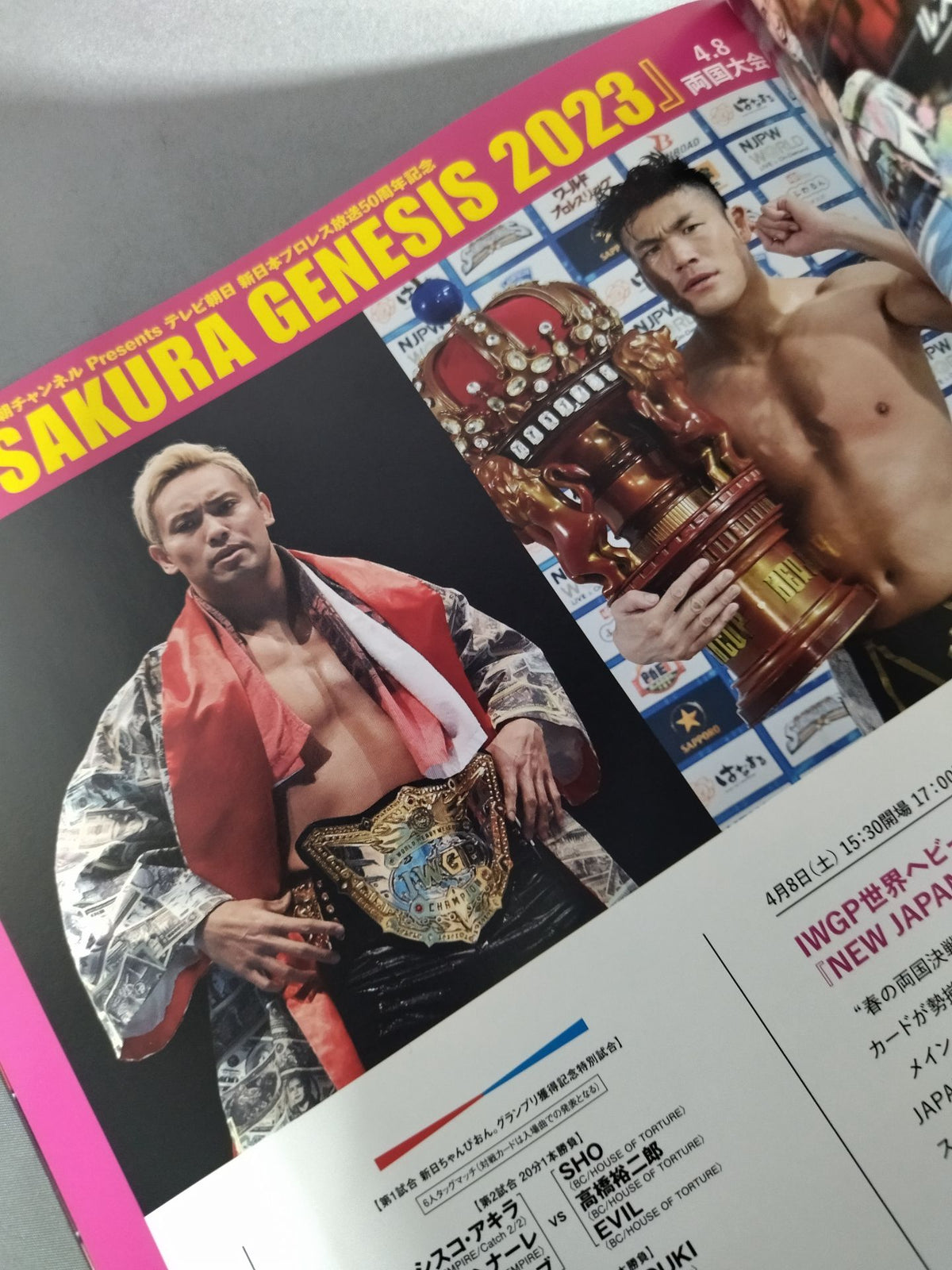 NJPW OFFICIAL MAGAZINE 2023 Vol.3