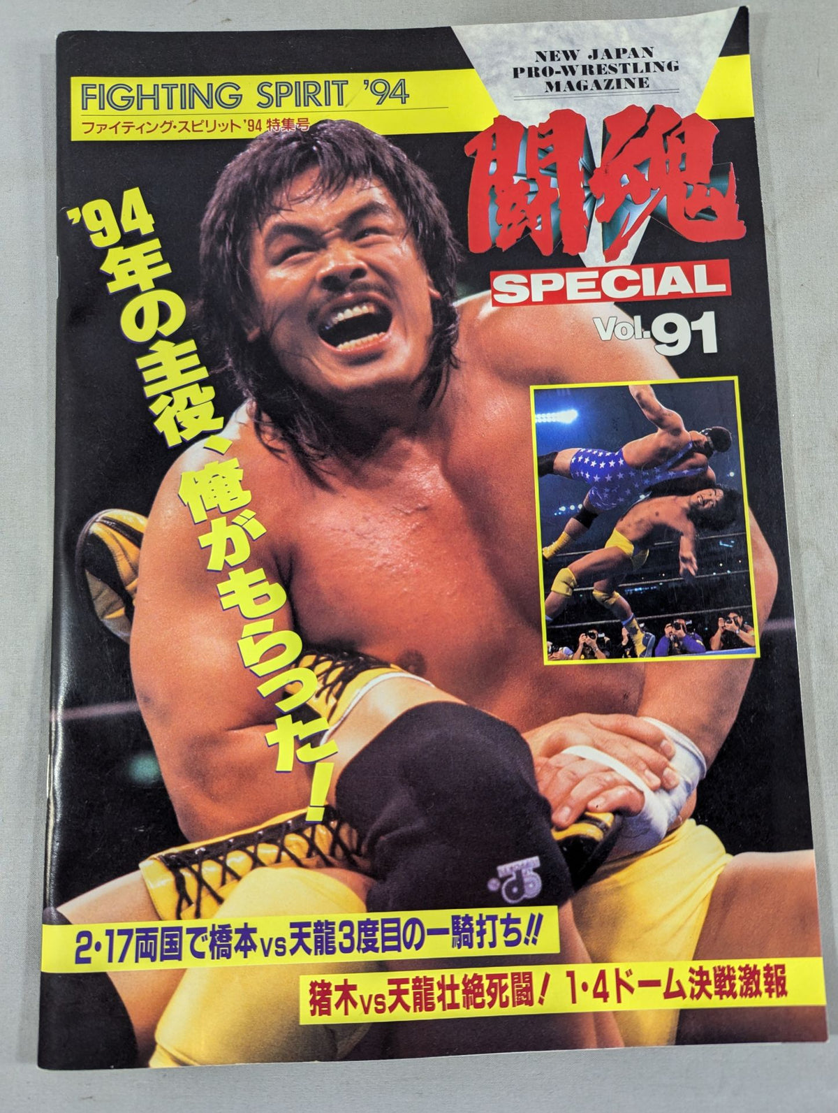 ★ Hashimoto vs Tenryu ★ Fighting Spirit Special 91