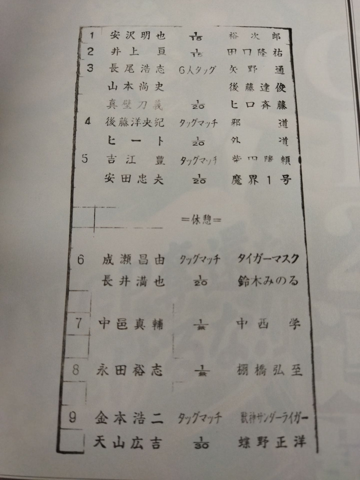 闘魂スペシャル188