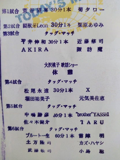 2006 Crossover / Junior Heavyweight League