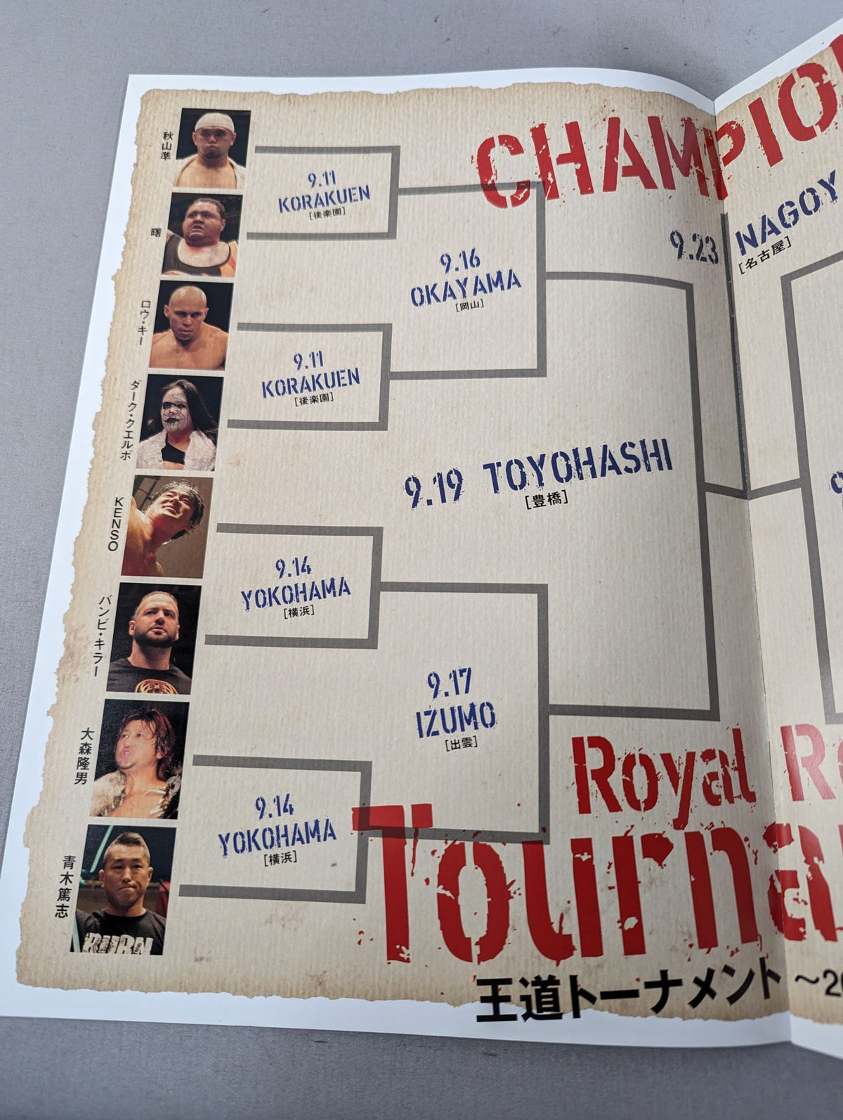 2013 1st Royal Road Tournament ~2013 Open Fighters  Rights~
