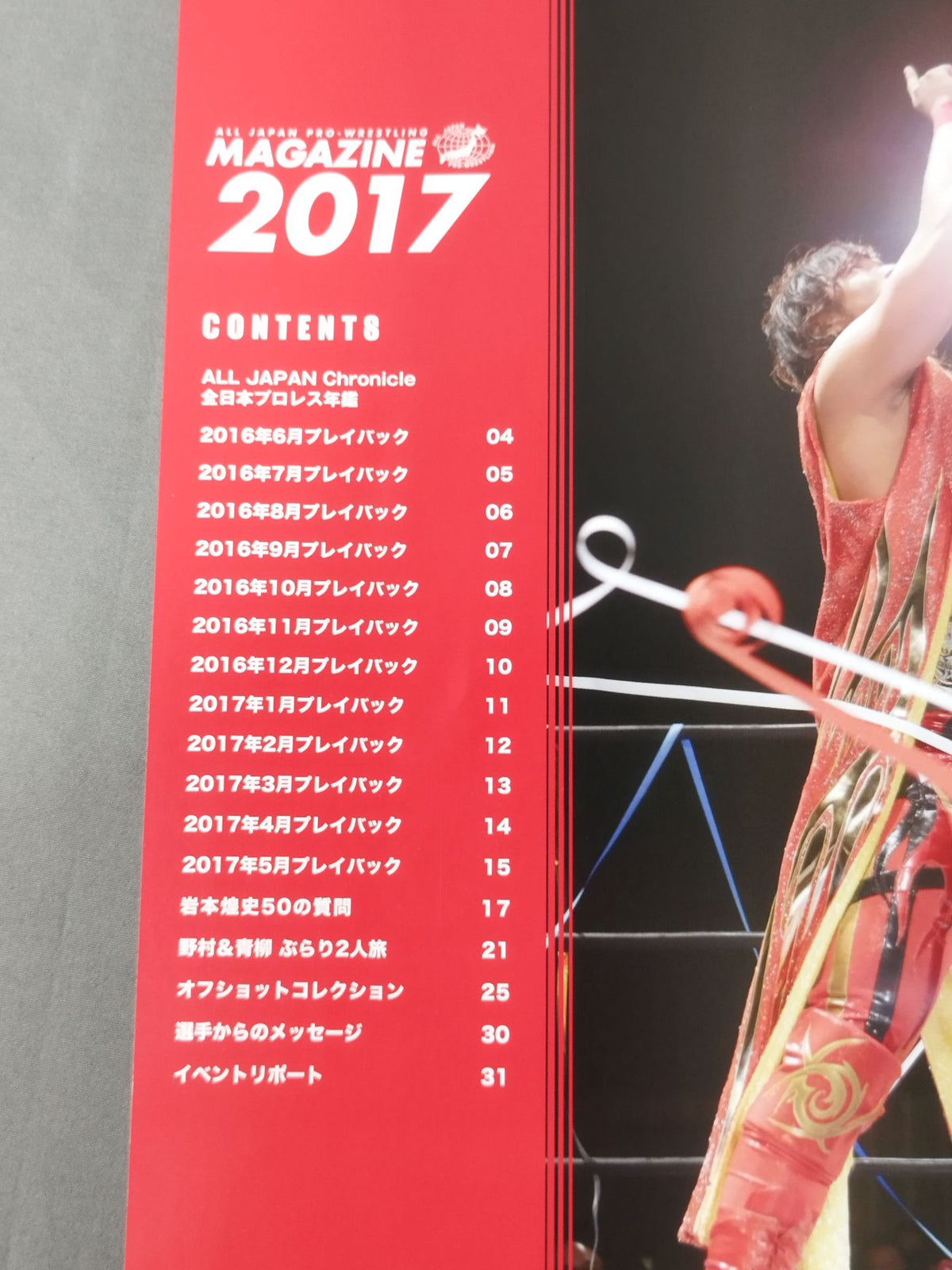 全日本プロレスマガジン2017 / ALL-JAPAN PRO-WRESTLING MAGAZINE 2017