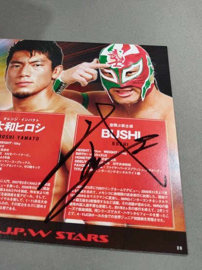 【BUSHI 直筆サイン入り】2010チャンピオン・カーニバル