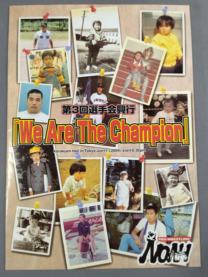 第3回選手会興行 / We Are The Champion