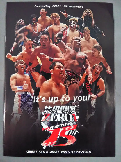【2選手直筆サイン入り】ZERO1 15th ANNIV ROAD TO THE NEXT ONE