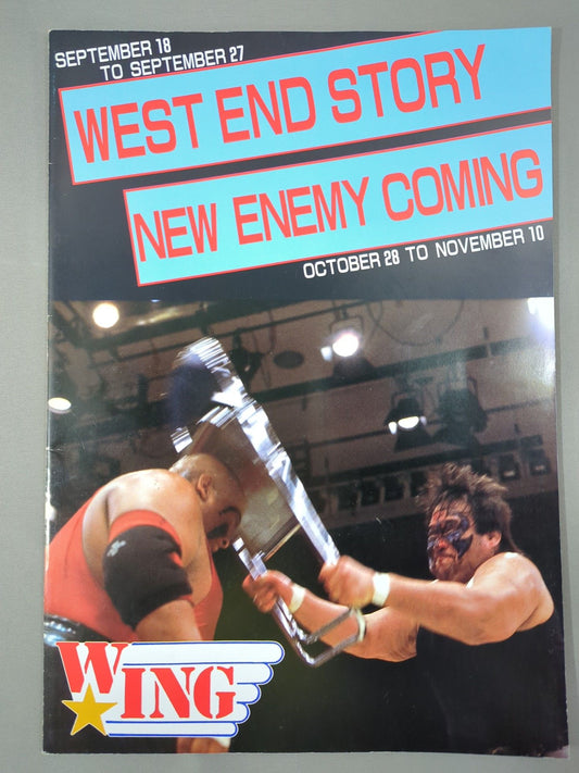 [3 fighters hand signed autograph 】W★ING / WEST END STORY / NEW ENEMY COMING