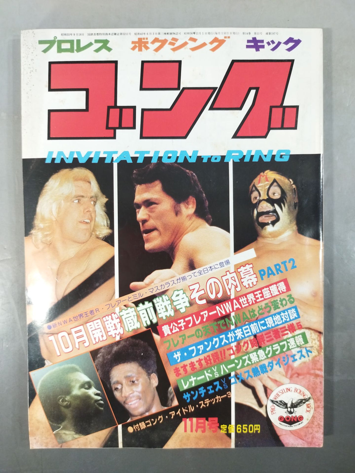 月刊ゴングVol.14 No.11