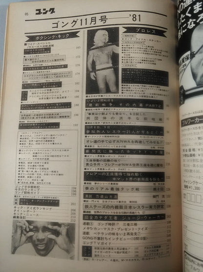 月刊ゴングVol.14 No.11
