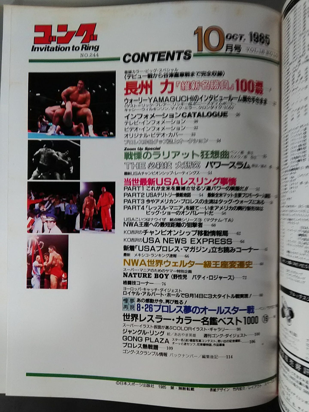 月刊ゴングVol.18 No.10
