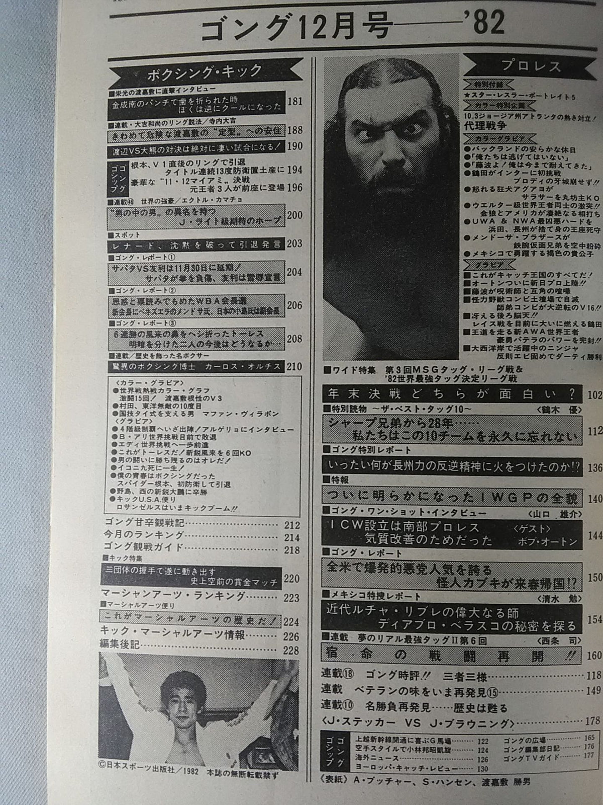 月刊ゴングVol.15 No.12