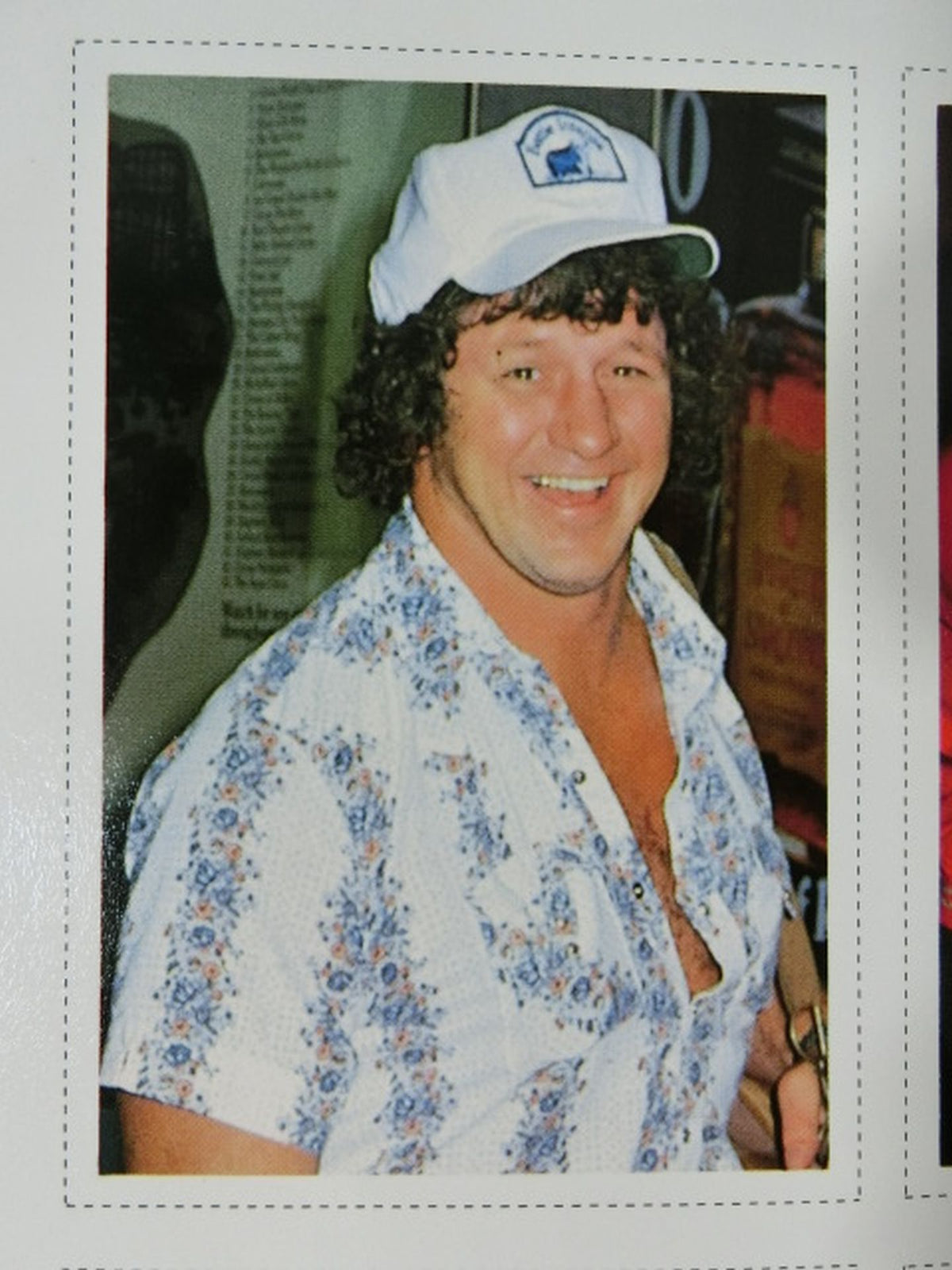 ★ Terry Funk Monthly Gong Vol.15 ★ No.6 with Mini Color Card