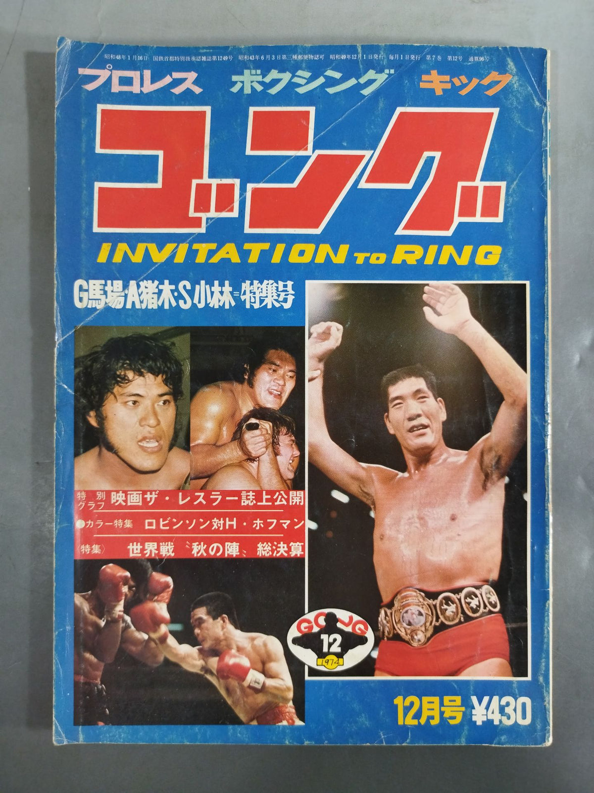 月刊ゴングVol.7 No.12