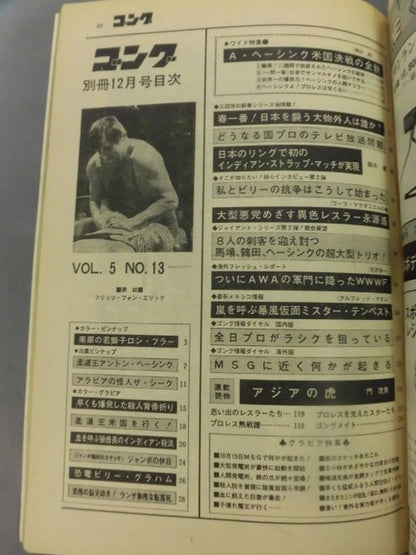 別冊ゴングVol.5 No.13