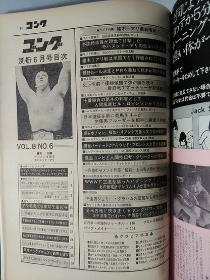 別冊ゴングVol.8 No.6