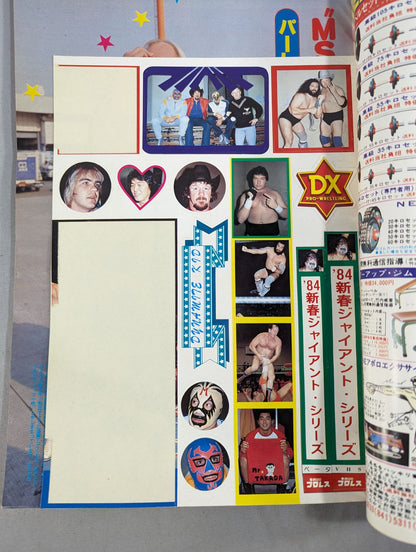 デラックスプロレス 1984年2月号