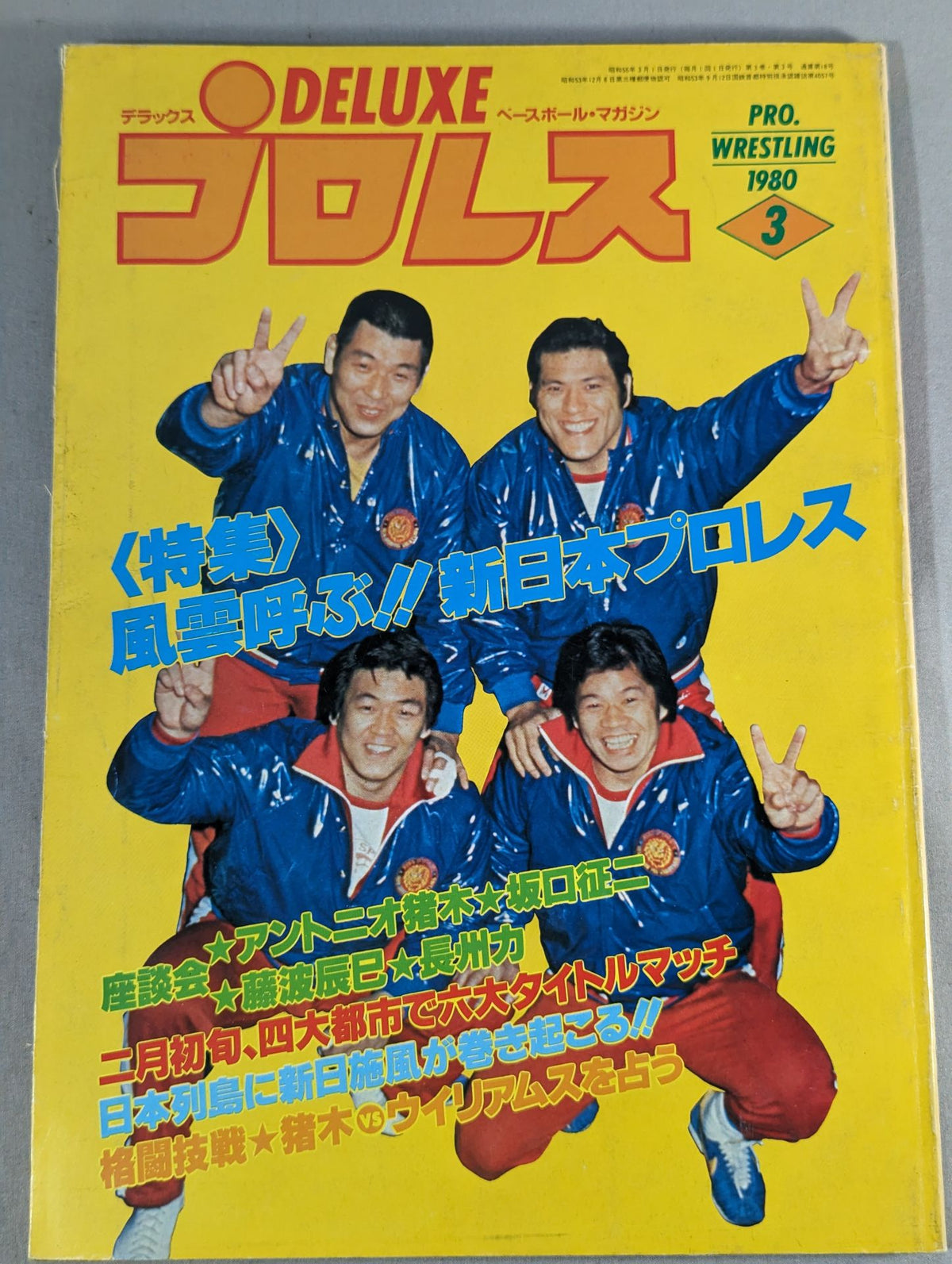 Deluxe Pro Wrestling March 1980