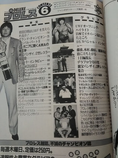 Deluxe Pro Wrestling June 1984