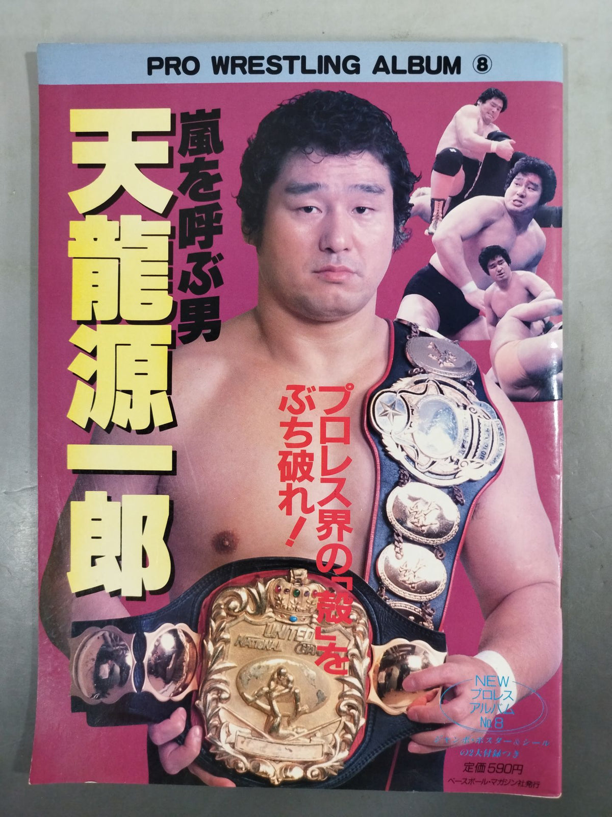 New Pro Wrestling  Album 8 The Man Who Calls the Storm / TenryuGenichiro 