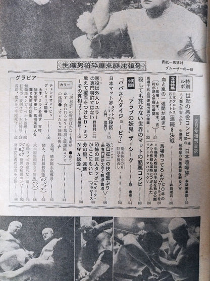 Pro Wrestling  & Boxing September 1969 Special Issue