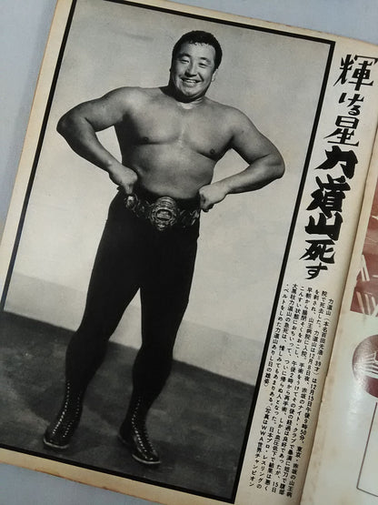 ★力道山追悼号★ プロレス＆ボクシング 1964年02月号別冊