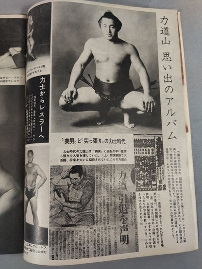 ★力道山追悼号★ プロレス＆ボクシング 1964年2月号別冊