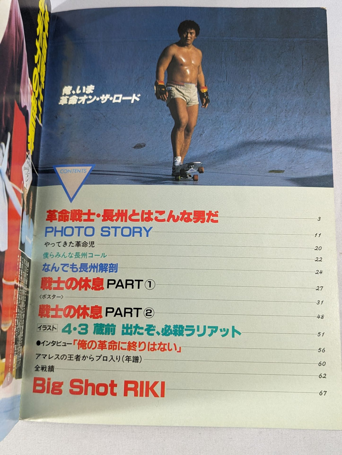 プロレスアルバム32 革命戦士 長州力