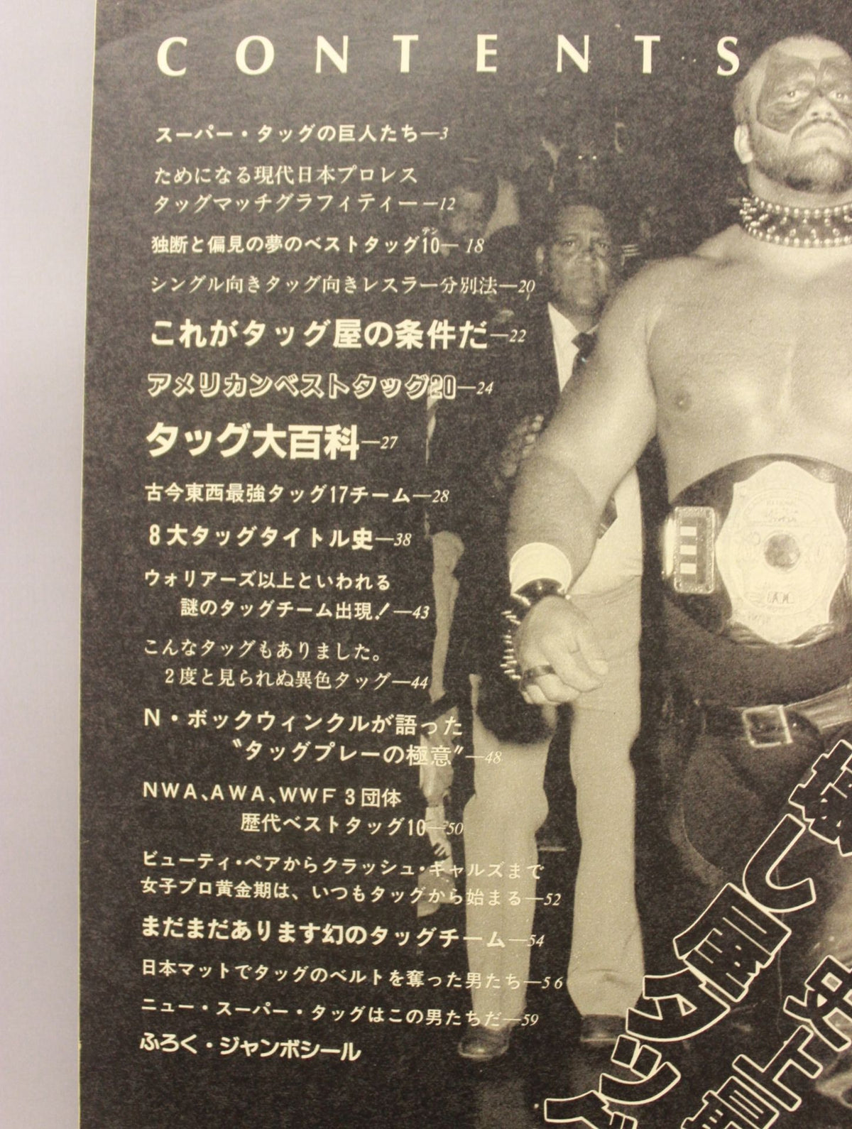 Pro Wrestling  Album 55 Super Tag Team NOW!