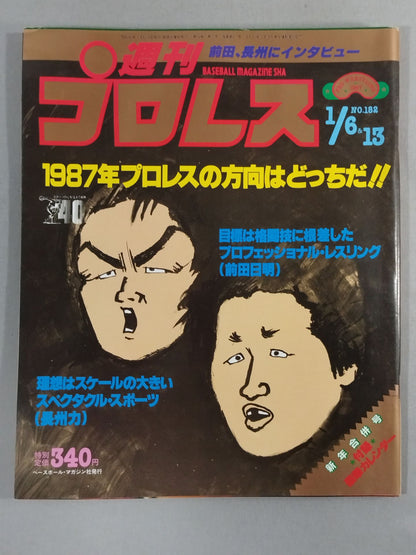 週刊プロレス182