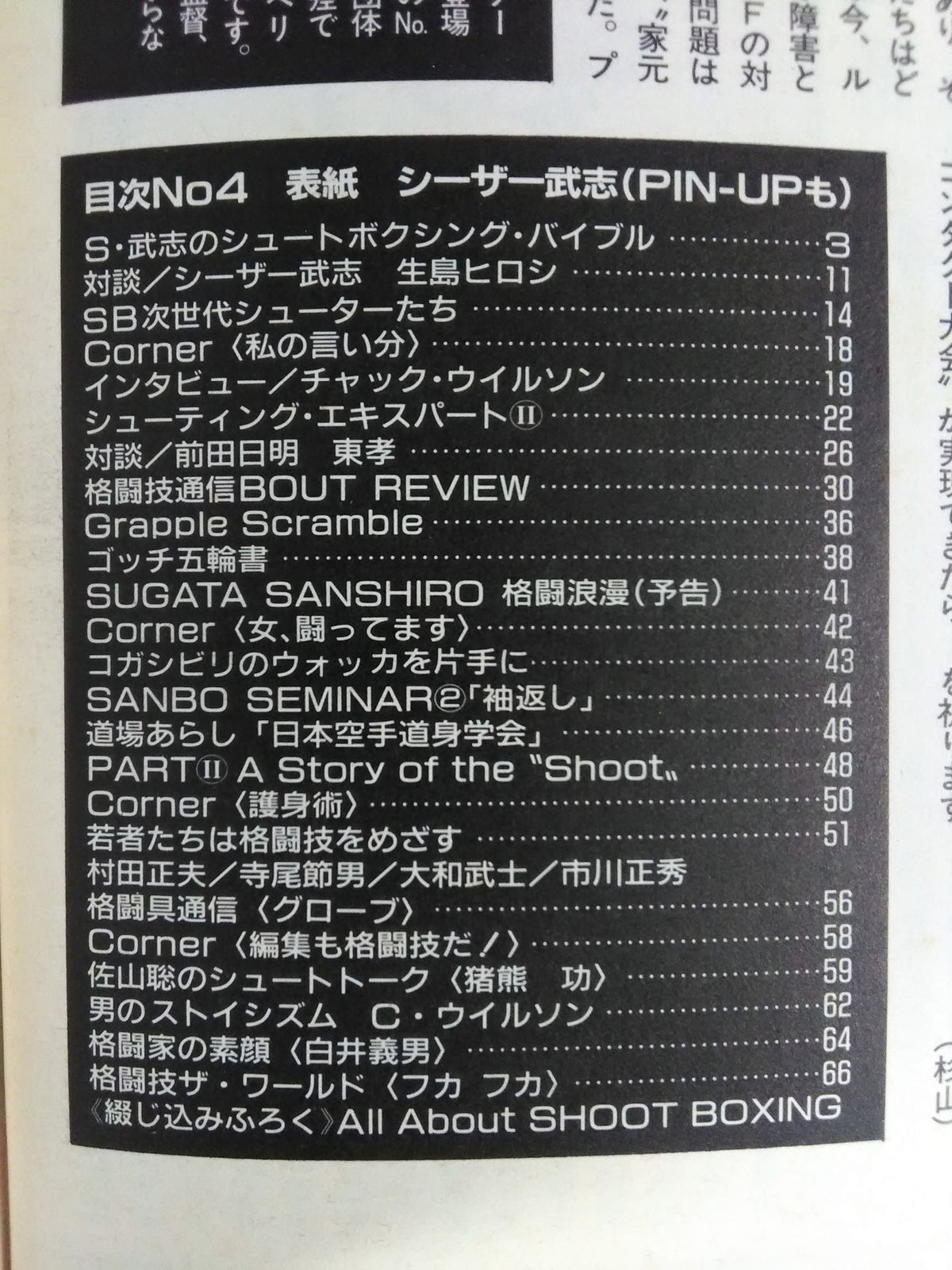 週刊プロレス186(格闘技通信4)