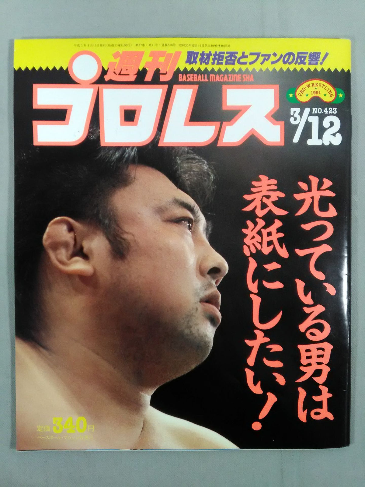 週刊プロレス423