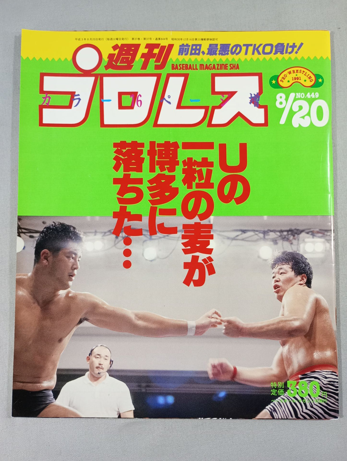 週刊プロレス449