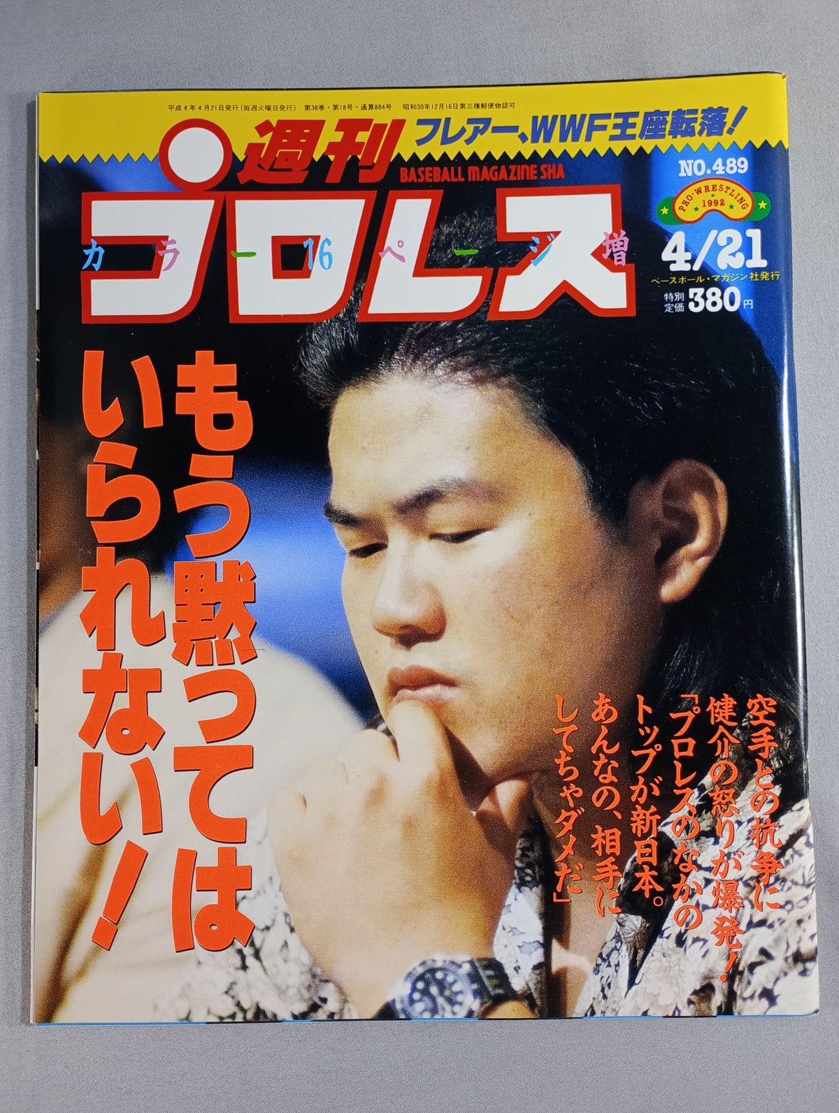 週刊プロレス489