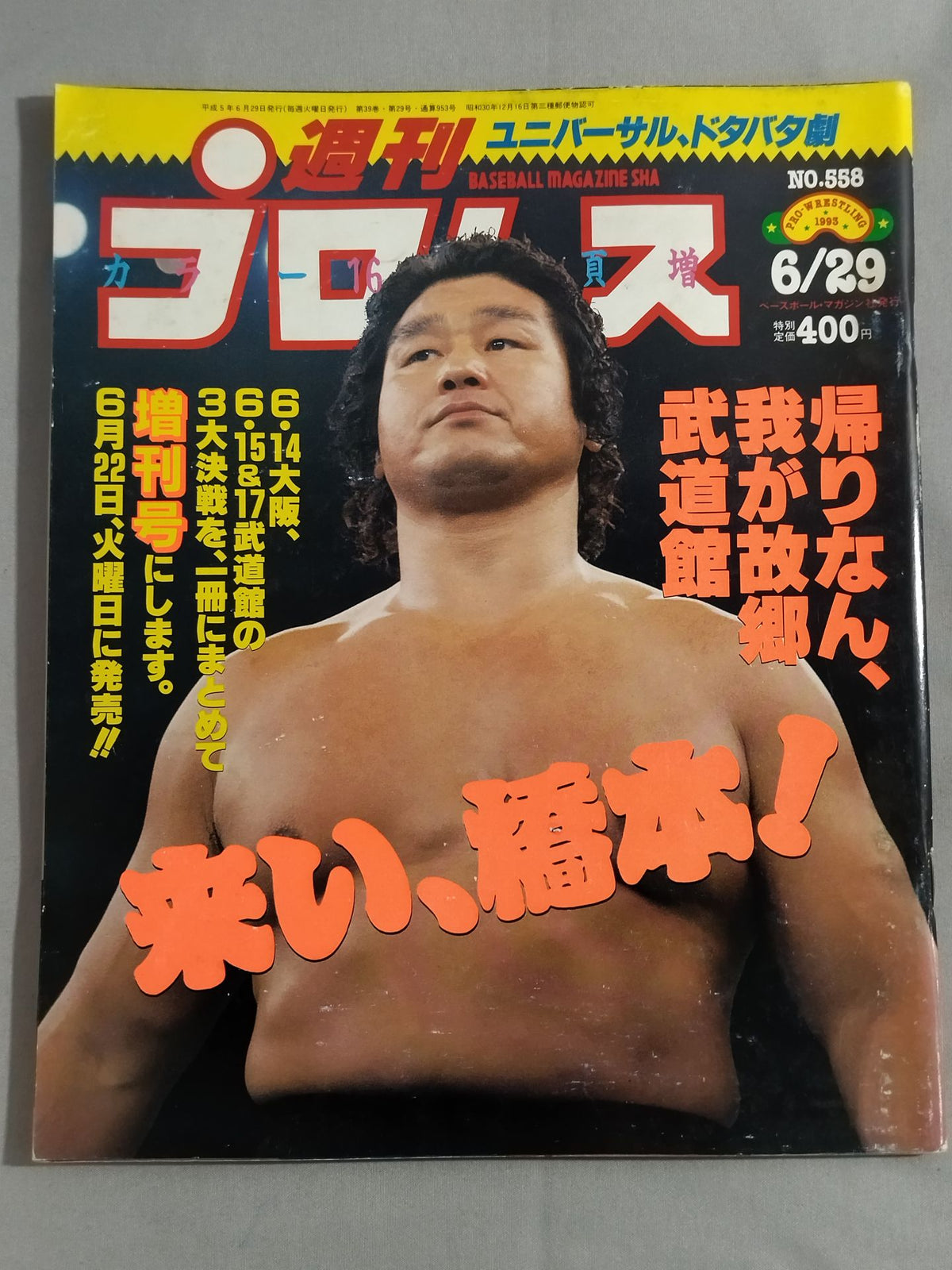 週刊プロレス558