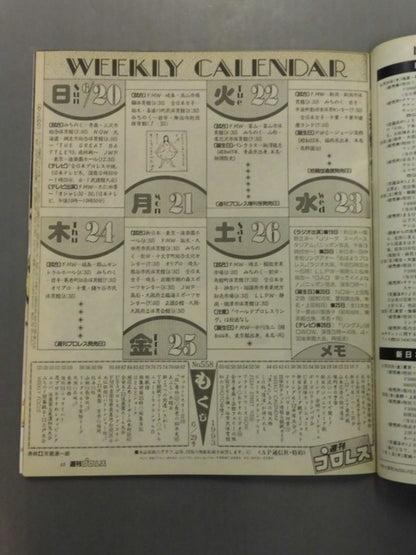 週刊プロレス558