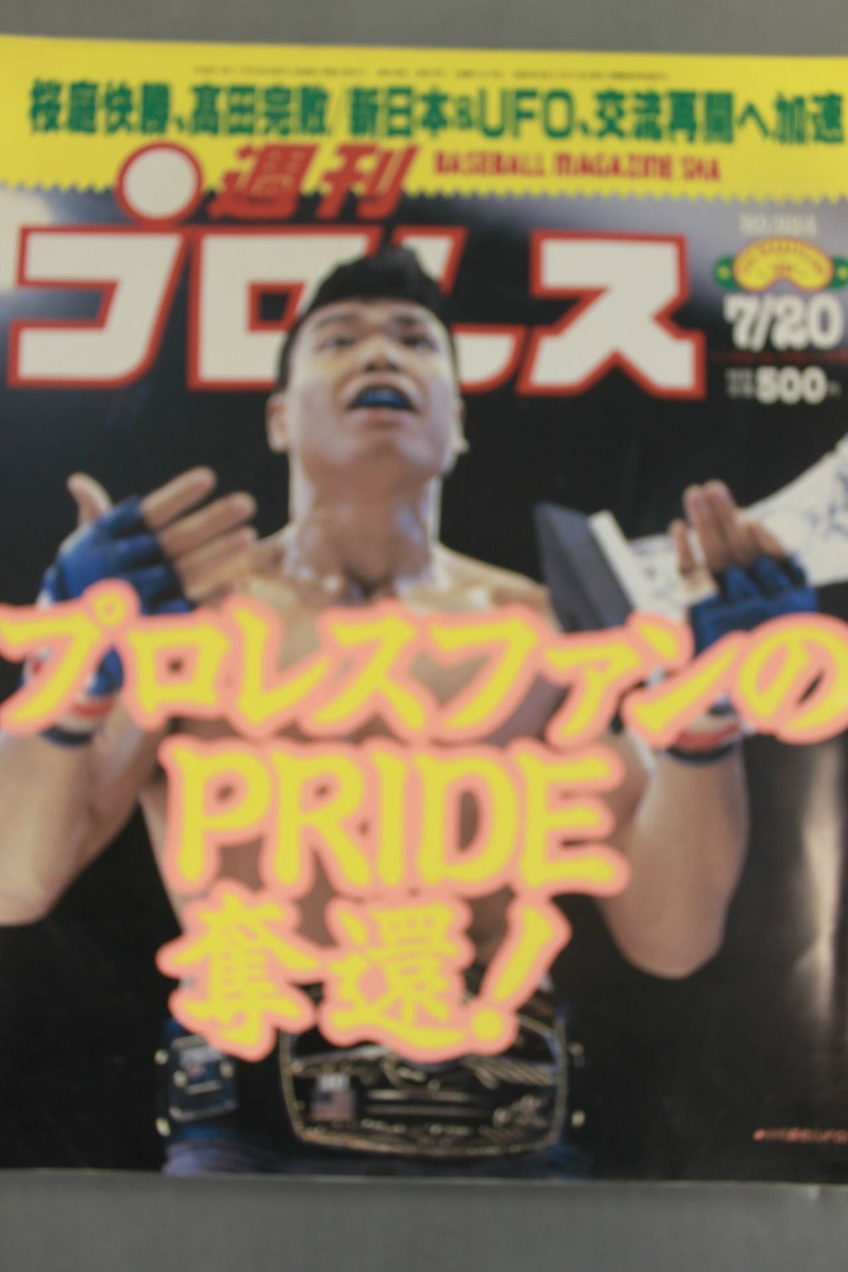 週刊プロレス924