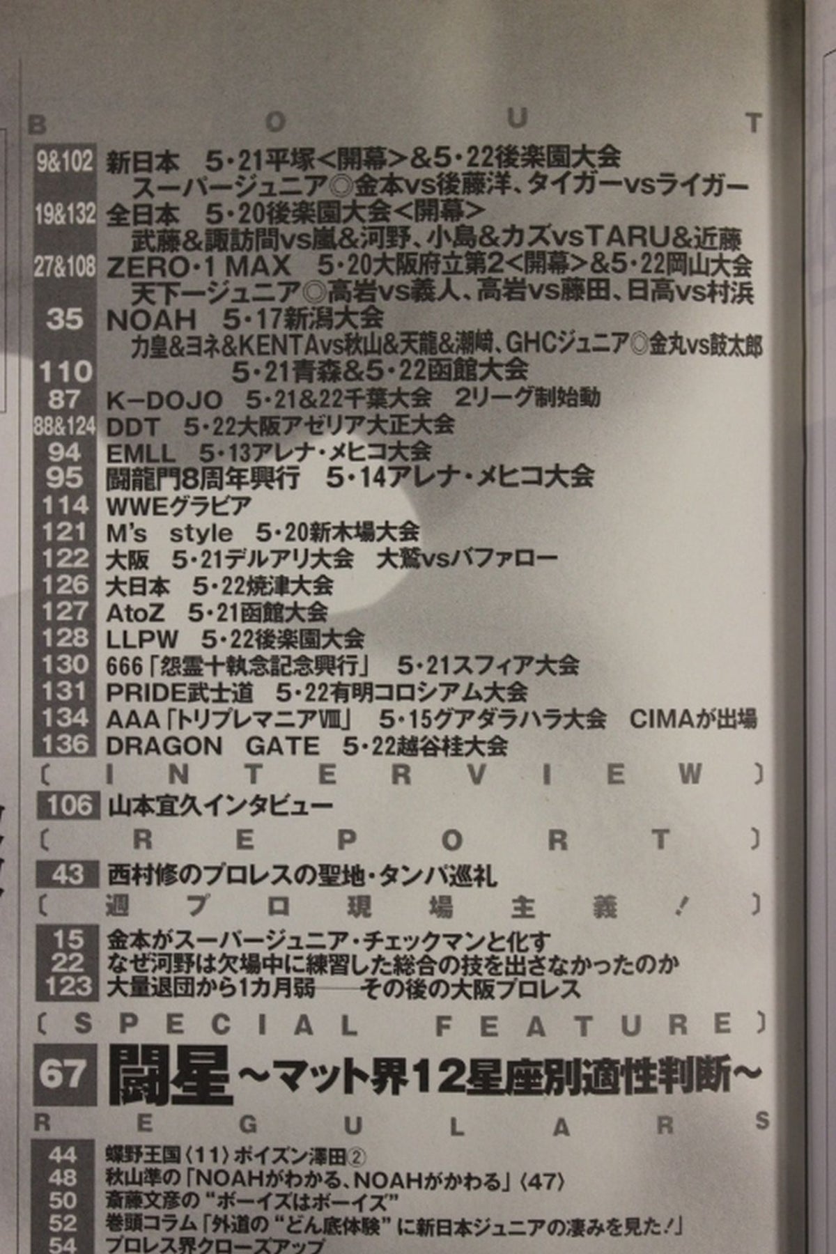 週刊プロレス1263