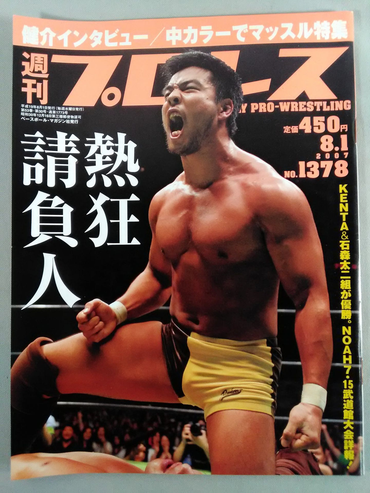 週刊プロレス1378