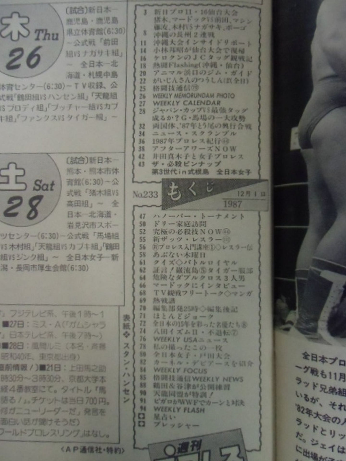 Weekly Pro Wrestling  233