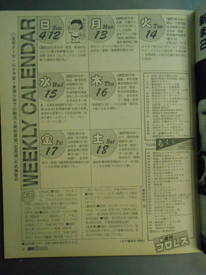 Weekly Pro Wrestling 199