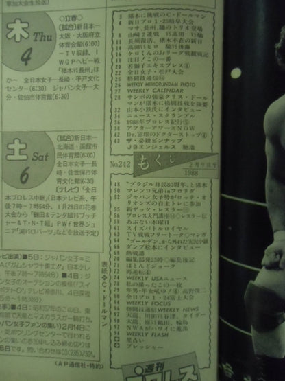 週刊プロレス242