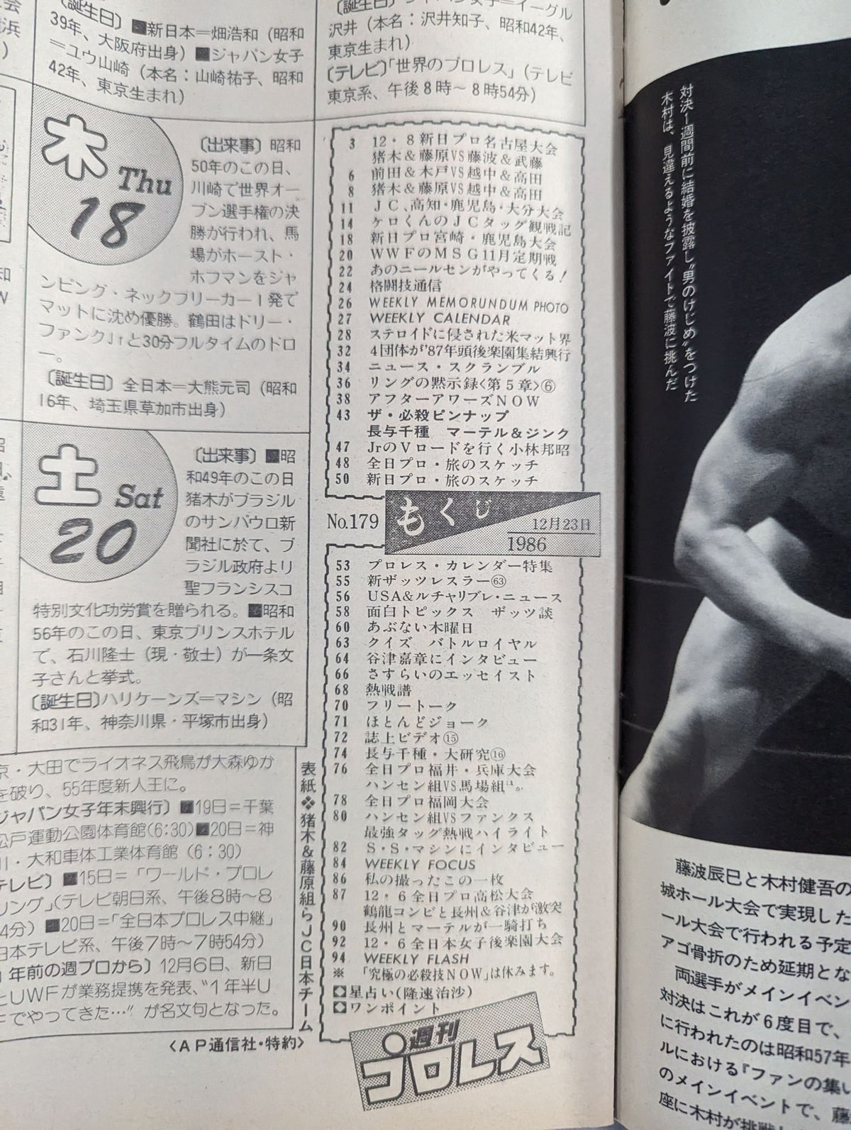 Weekly Pro Wrestling  179