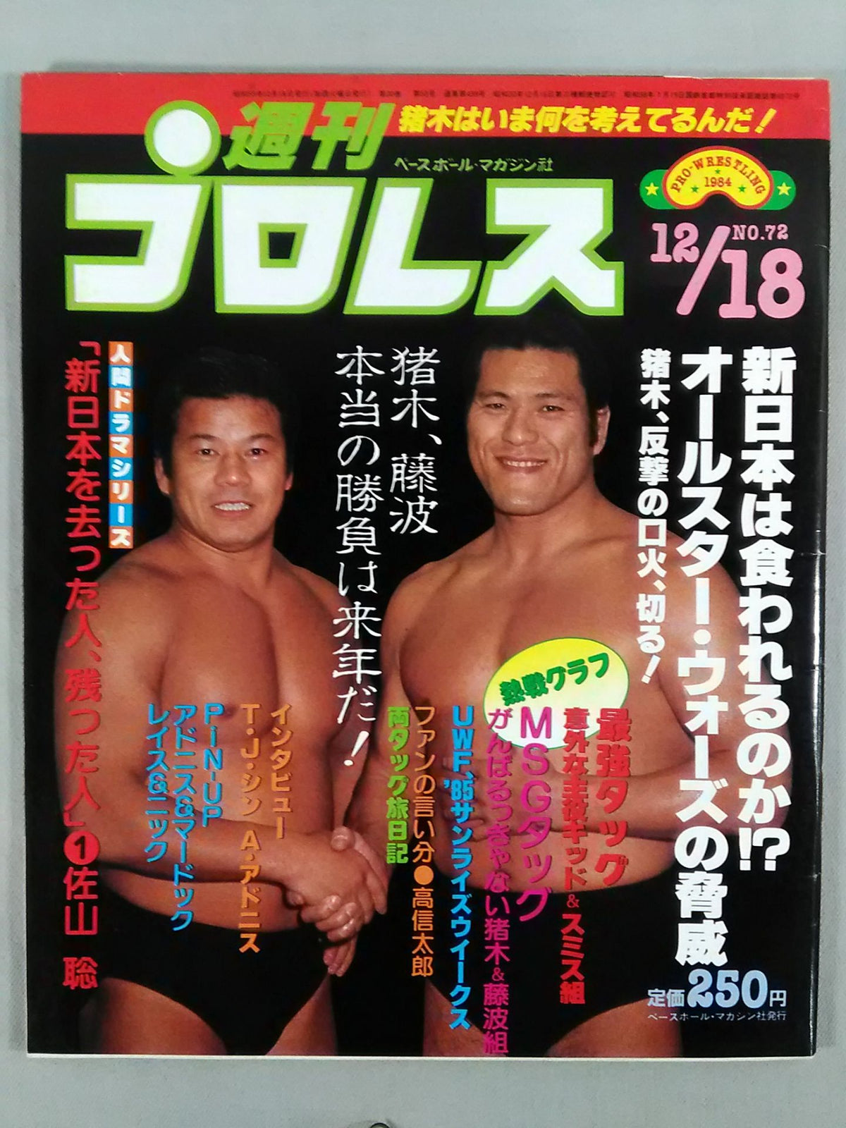 Weekly Pro Wrestling 72