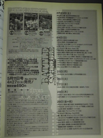 Weekly Pro Wrestling 1256