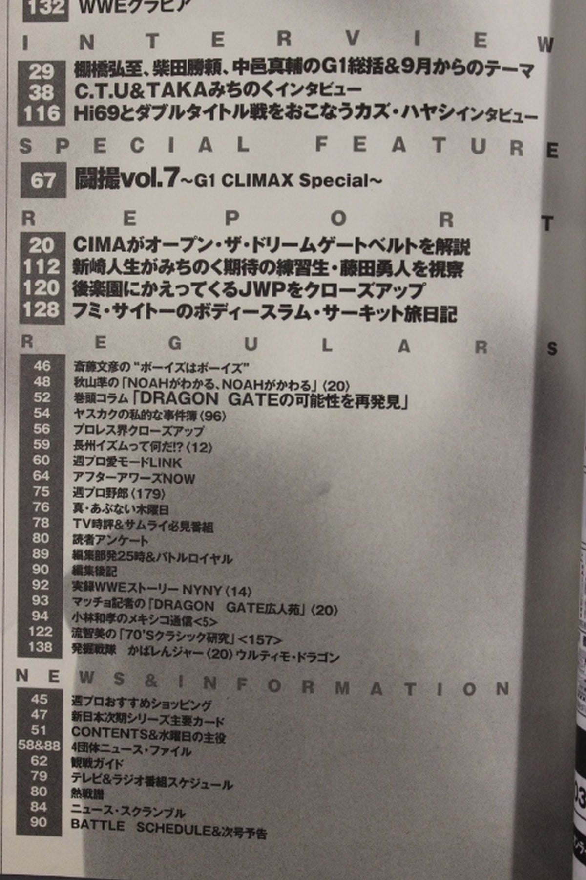 Weekly Pro Wrestling  1222
