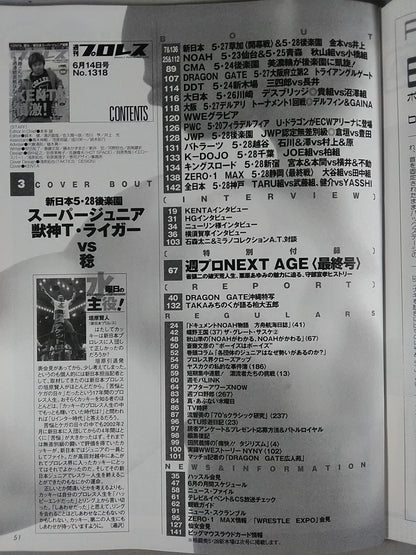 Weekly Pro Wrestling 1318