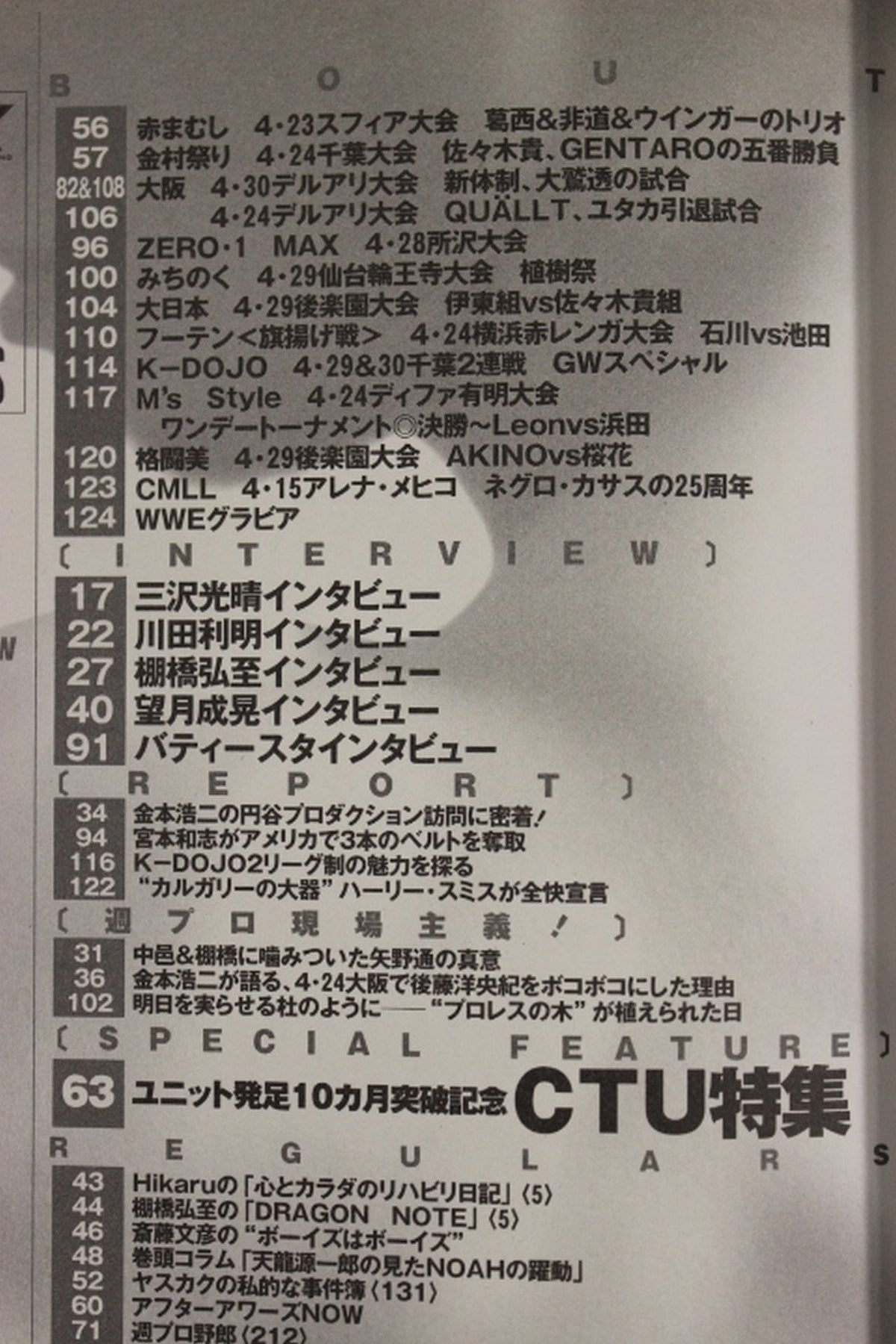 週刊プロレス1259